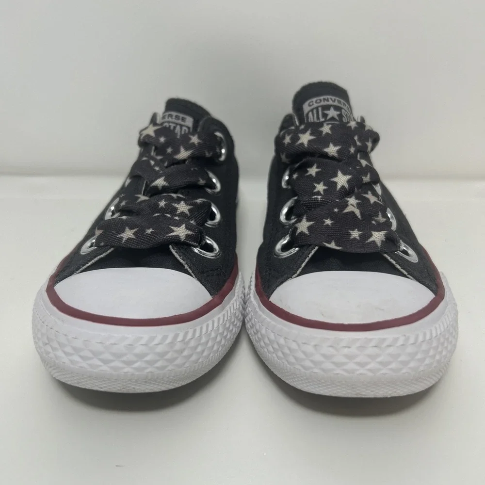 Converse‎ Kids' Chuck Taylor All Star Big Eyelet Ox  Sneakers Sz 1 Ribbon Lace